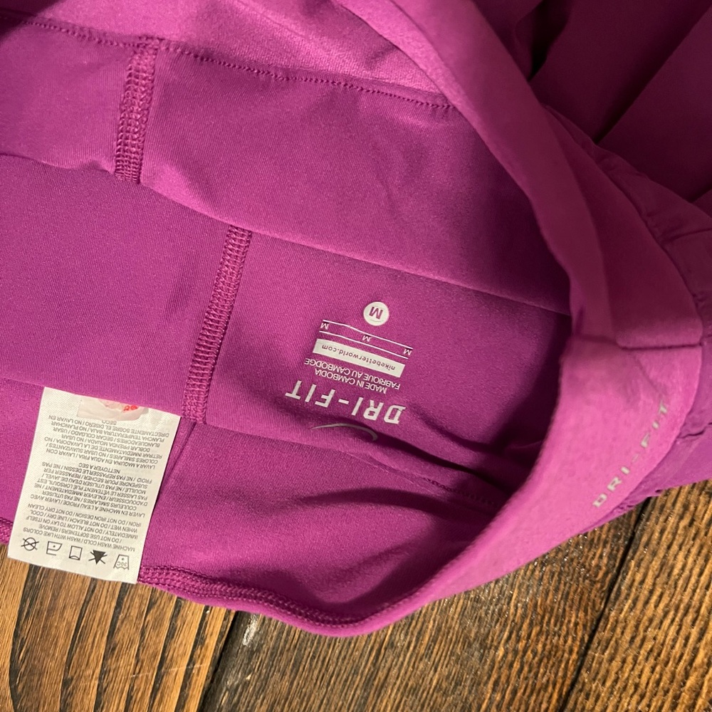Nike Tennis Skirts in Pink, Black, and Blue - Picture 10 of 11